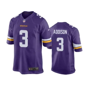 Jordan Addison Jersey Purple
