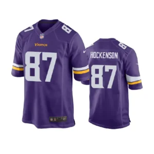 TJ Hockenson Jersey Purple