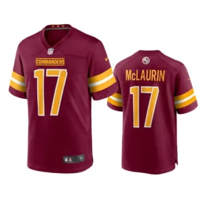 Terry Mclaurin Jersey Burgundy